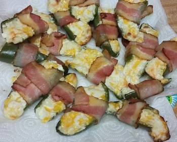 Easy Make Recipe Cheesy Bacon Jalapeo Poppers Savory Delicious