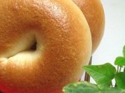 A picture of bagel sandwich