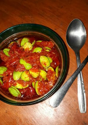 Foto resep Sambel pete ala akuu
