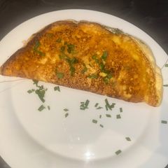 A picture of Truly Perfect Simple Egg Omelette Soufflé - 5 Min Heaven Breakfast :P Enjoy :P.
