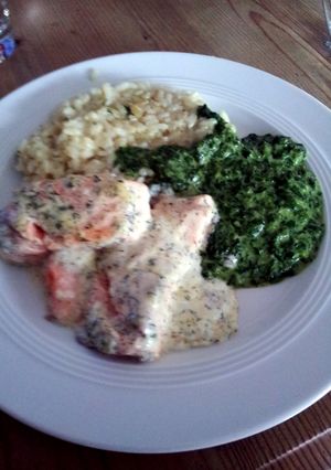 A picture of Salmon filets.