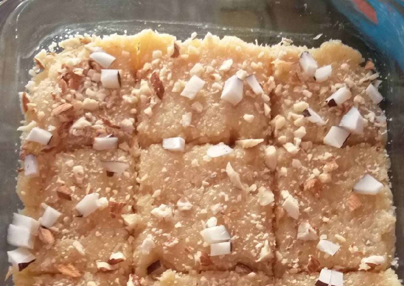 Coconut halwa