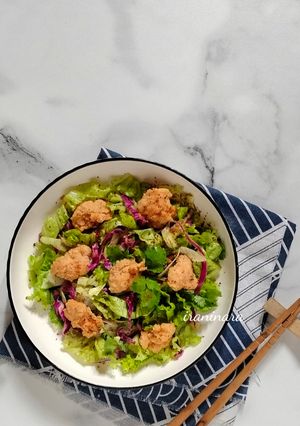 Foto resep Karaage Salad