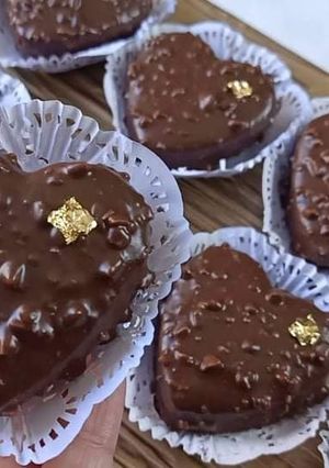 صورة لوصفة قلوب الفيريرو روشي، بطريقة ام يارا