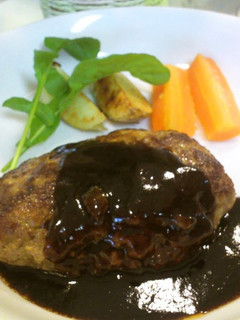 A picture of Umami Hamburger Steak.