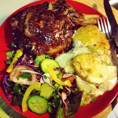 A picture of Perfect Bone In Rib Eye Steak.