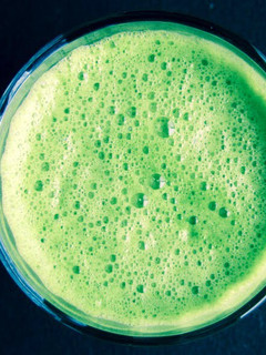 A picture of Pineapple & Cucumber Juice.