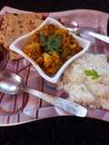 Kadhai-Style Cauliflower and Potato Curry