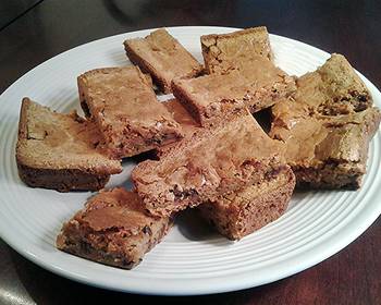 Easy Fast Cooking Graham Chip Brownie Bars Delicious Nutritious