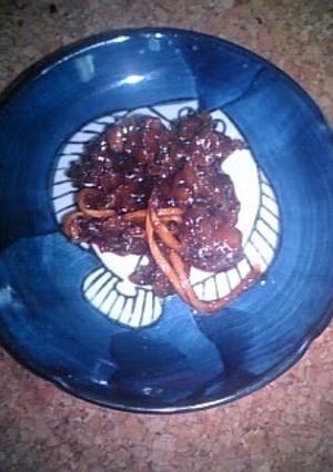 A picture of Shijimi Clam 'Tsukudani' (Savory Simmered Side Dish).