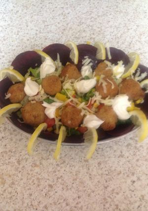 A picture of My Creative Lemon Mushroom Salad 😙.