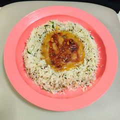 A picture of Dal Tadka With Jeera Rice.