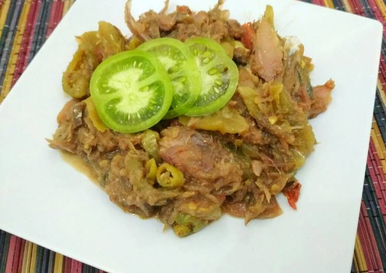Resep 15. Sambel Ikan Asin Peda/Klotok Lezat