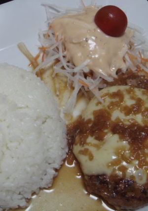 A picture of My Family's Restaurant-Style Hamburger Steak.