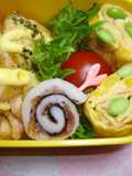 Ume-Chikuwa Rolls for Bento