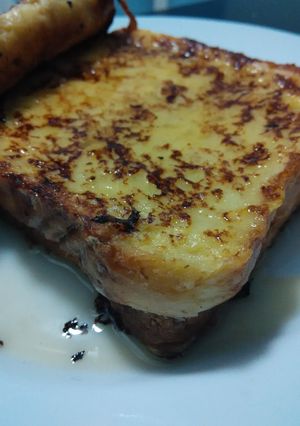 A picture of Nutella French Toast.