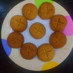 A picture of Easy 3 ingredients cookies.