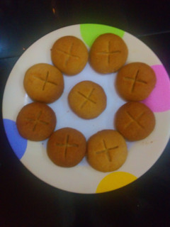 A picture of Easy 3 ingredients cookies.