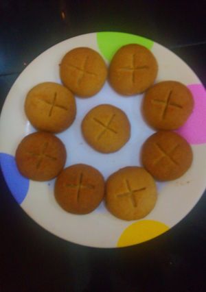A picture of Easy 3 ingredients cookies.