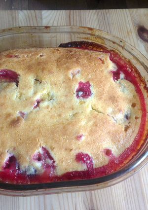 A picture of Plum pie.