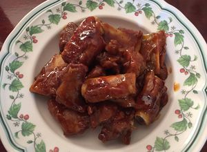 รูปของ ซี่โครงหมูอบน้ำผึ้ง