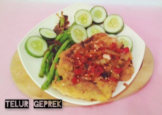 Resep Telur Geprek Oleh Nurul Hidayah Cookpad