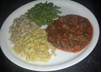 How To Serving Recipe Homemade Spaetzle Savory Delicious