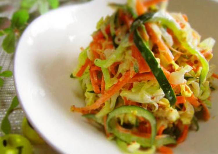 Recipe of Speedy Coleslaw: Sesame and Mustard Flavour