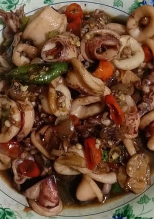 Foto resep Cumi Hitam manis
