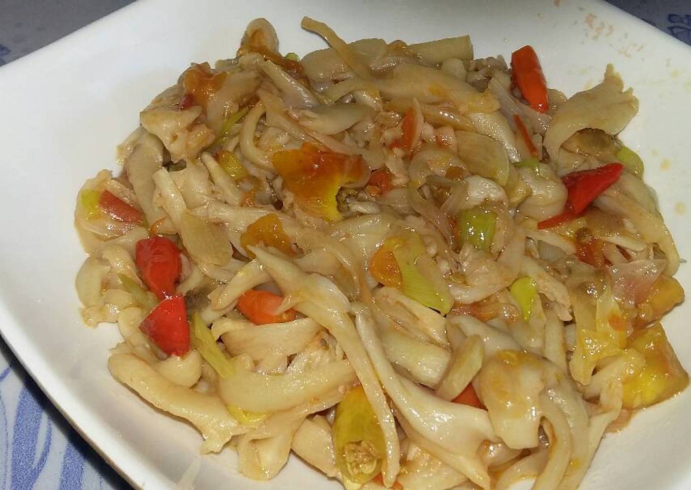 Tumis jamur tiram