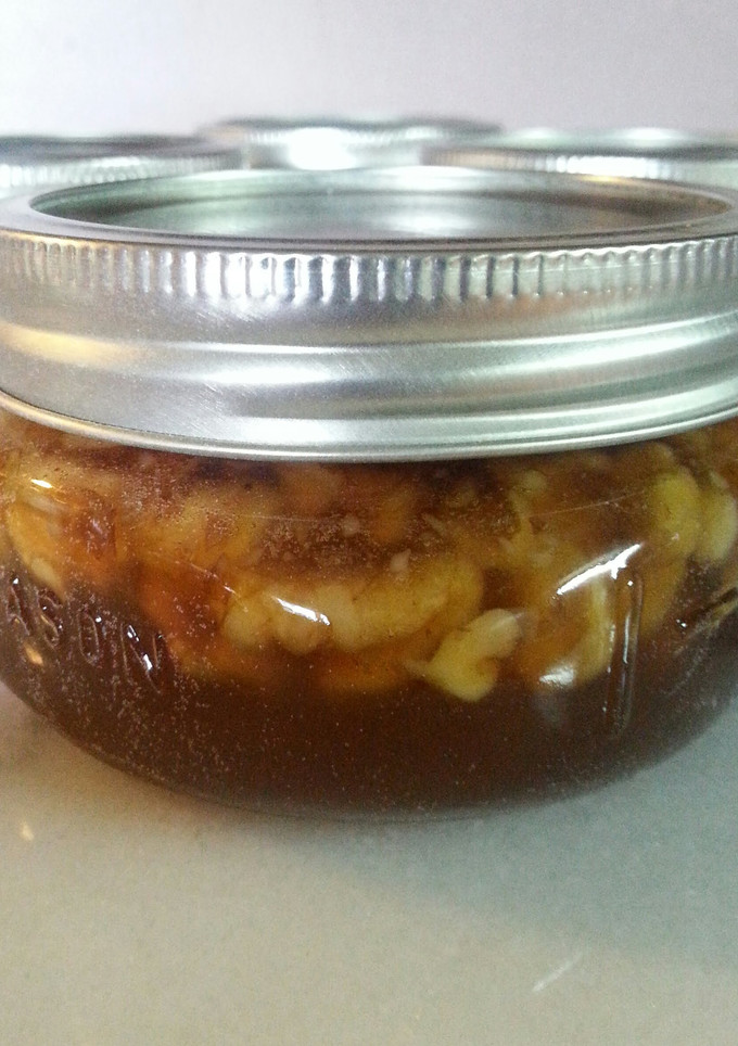 A picture of Maple - Walnut Syrup.