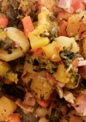 A picture of Fall veggie delight.