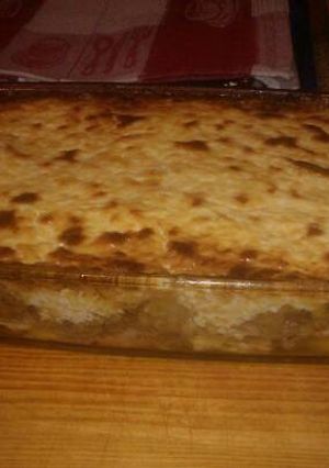 Gombás-baconös tepsis csirkemell recept fotója