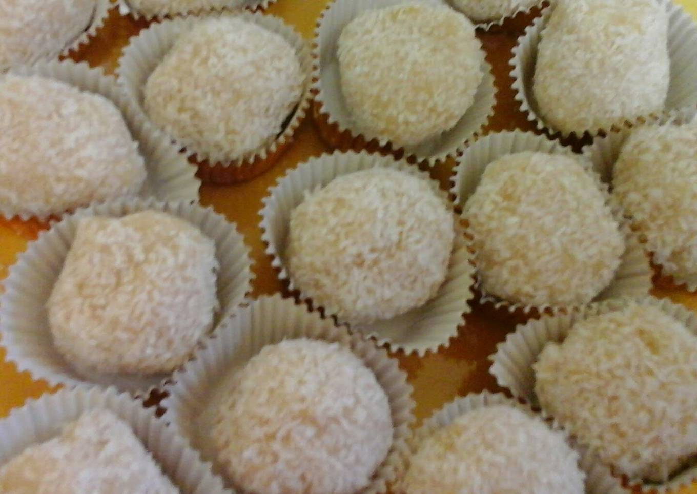Lemon/coconut Citrus Bites NO BAKE