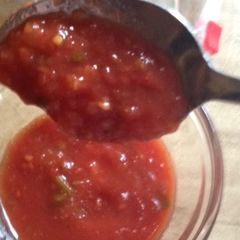A picture of Canning Homemade Salsa.
