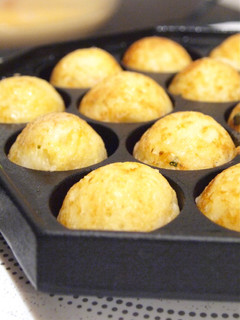 A picture of Our Family's Osaka-Style Takoyaki with Creamy Insides.