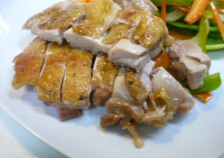 Recipe of Homemade Crispy Pan-fried Chicken Thighs