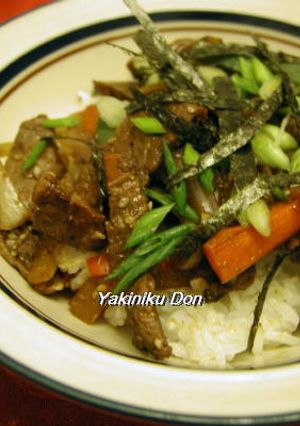 A picture of Yakiniku Rice Bowl.