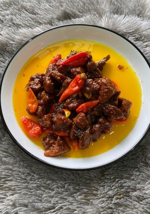 Foto resep Oseng mercon daging sapi