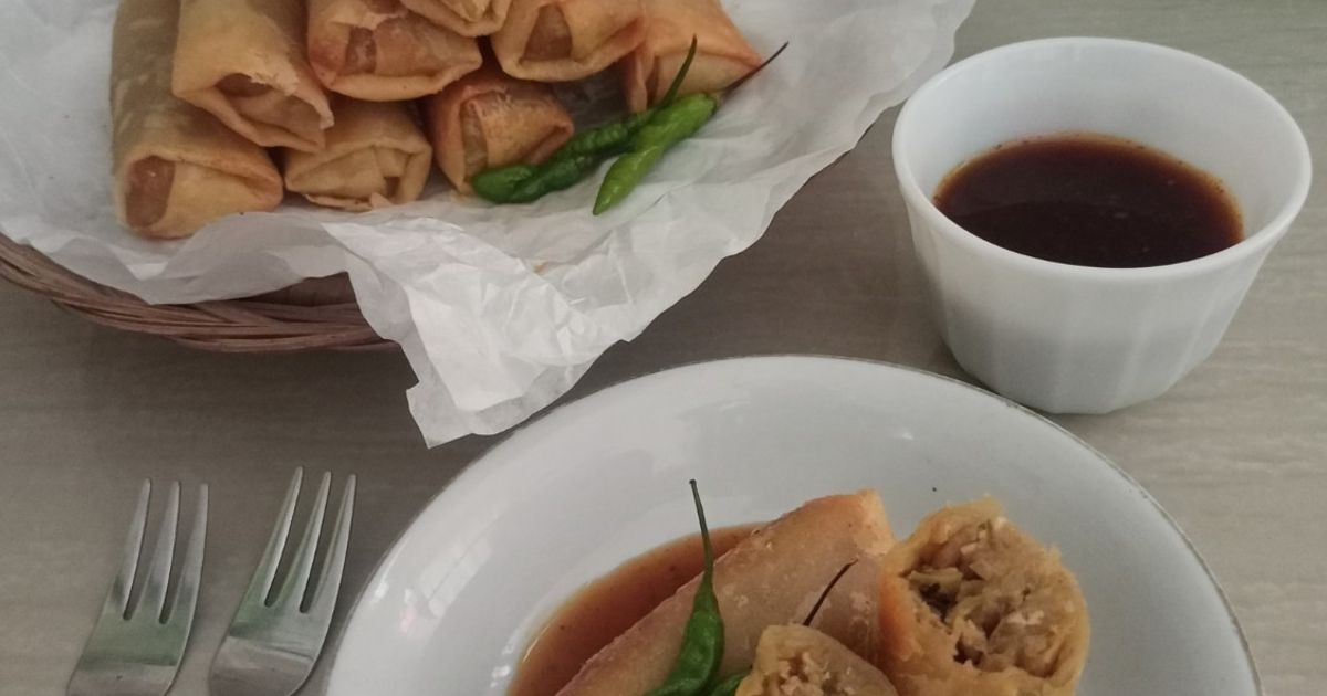 Lumpia Semarang isian Labu Siam