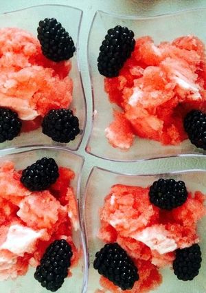 A picture of Very berry sorbet.