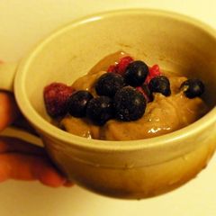 A picture of Kudzu banana smoothie.