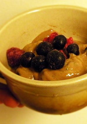 A picture of Kudzu banana smoothie.