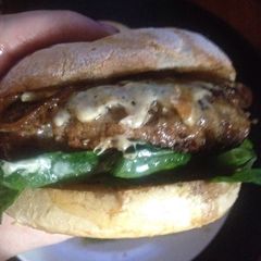 Lamb, Rosemary & Mint Burger With Herb & Garlic Butter! A picture of Lamb, Rosemary & Mint Burger With Herb & Garlic Butter!.