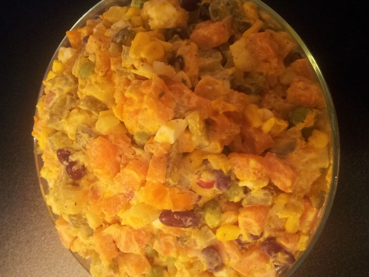 Recipe Russian salad - skinny version the Can Spoil the Tongue Can spoil the tongue