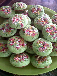 Foto resep Kue cubit pandan