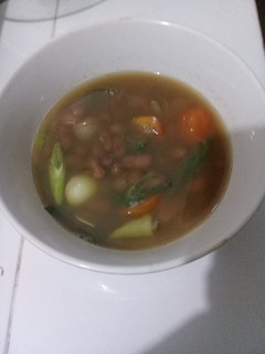 Foto resep Angeun kacang merah khas sunda