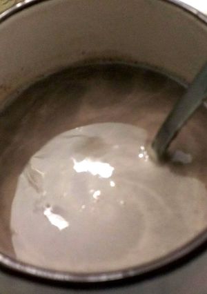 A picture of Nutella Hot Chocolate Milk.