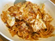 A picture of chicken pepper stir fry