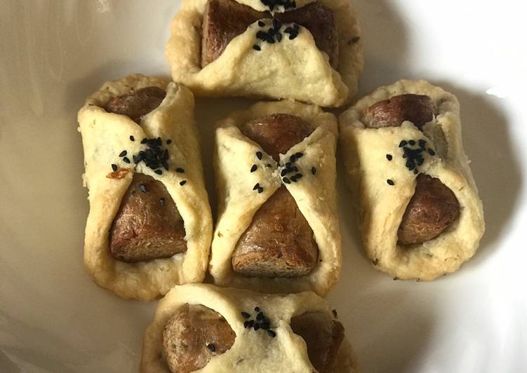 Easiest Way to Make Quick Vegetarian Sausage Rolls pastries